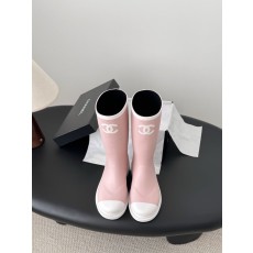 샤넬 여성 레인 부츠