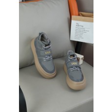 어그 남성 벨크로 플랫폼 스니커즈