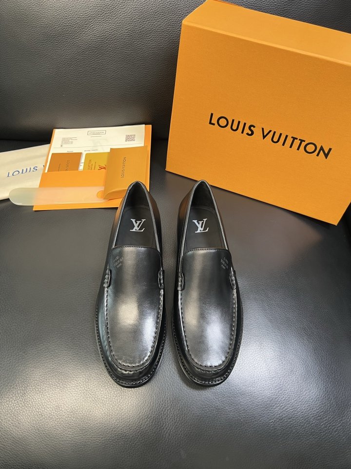 루이비통 남성 가죽 슈즈