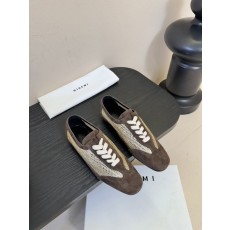 히데미 여성 위빙 플랫 로퍼