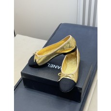 여성 샤넬 클래식 슬링백 발레리나 플랫 슈즈