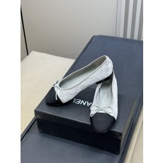 여성 샤넬 클래식 슬링백 발레리나 플랫 슈즈