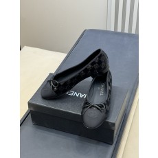 여성 샤넬 클래식 슬링백 발레리나 플랫 슈즈