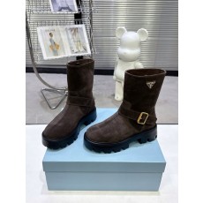 프라다 여성 숏부츠