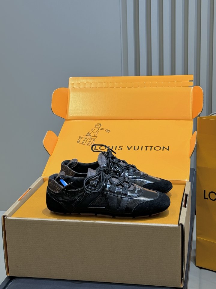 루이비통 여성 장식 플랫 슈즈