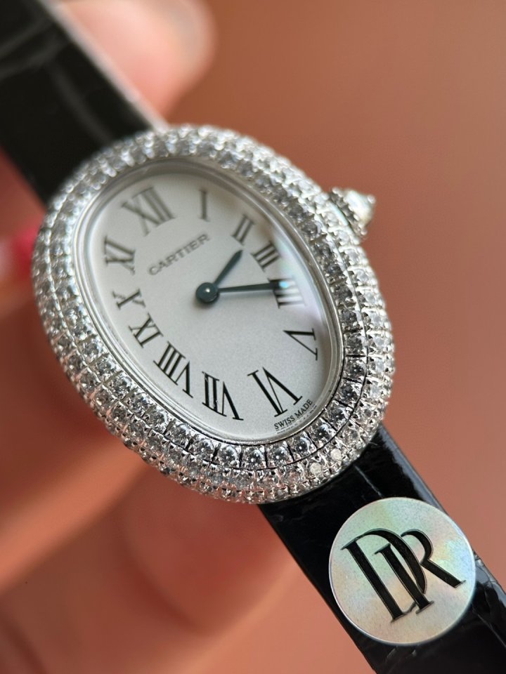 카르띠에 베누아르 다이아 여성시계