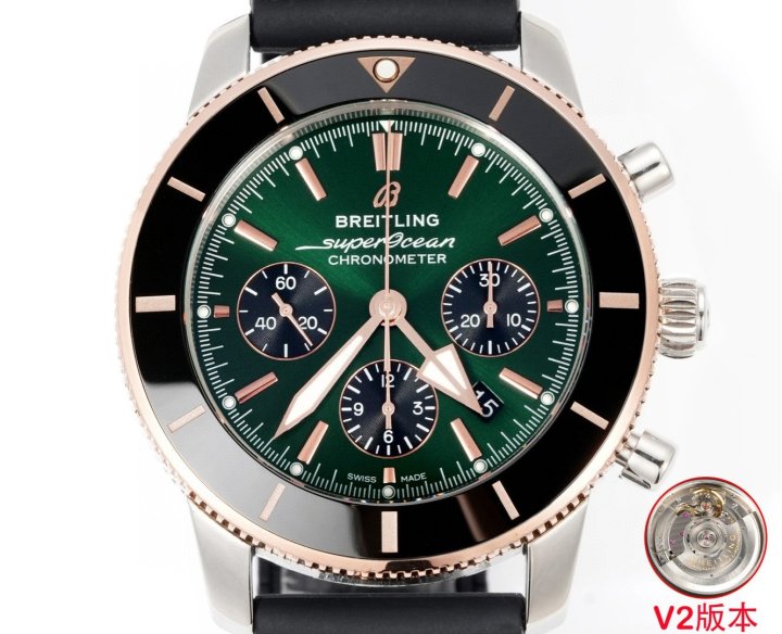 브라이틀링 슈퍼오션 크로노 46 V2