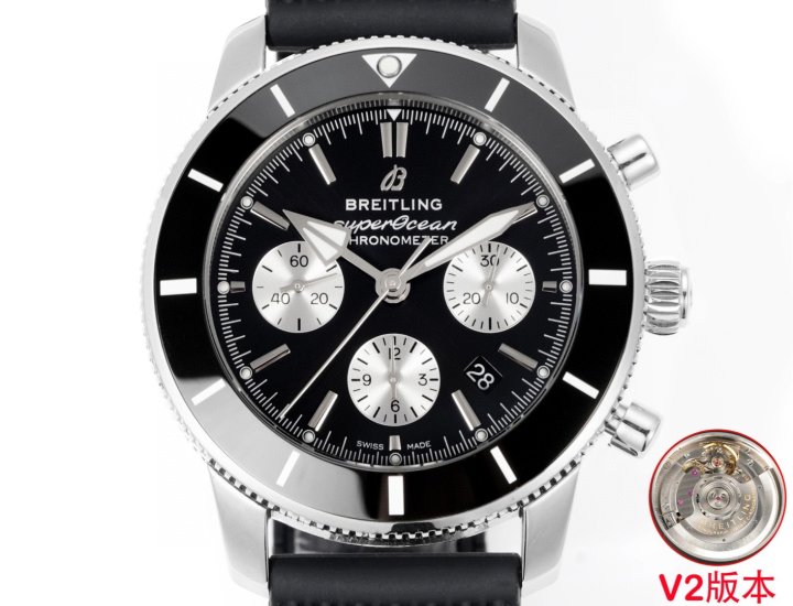 브라이틀링 슈퍼오션 크로노 46 V2