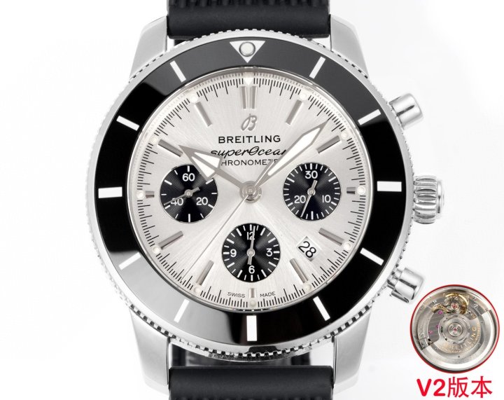 브라이틀링 슈퍼오션 크로노 46 V2