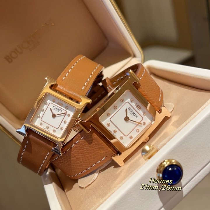에르메스 H아워 여성시계