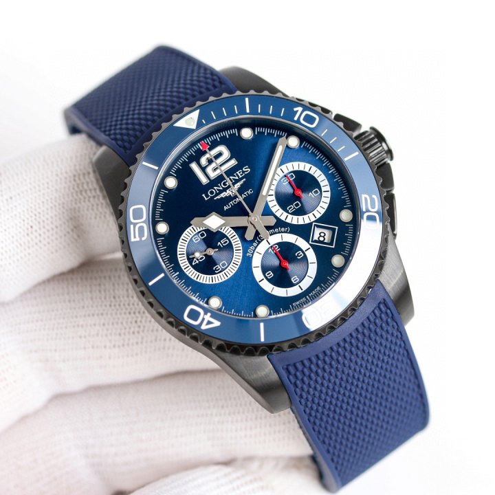 론진 콘퀘스트 블랙 크로노그래프