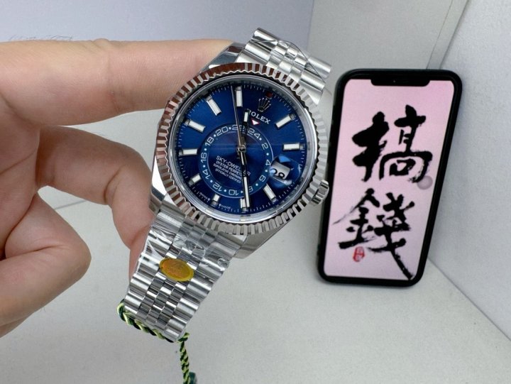 롤렉스 스카이 드웰러 블루, N팩토리 눕사