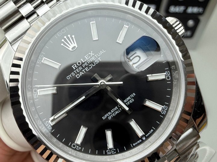 롤렉스 데이트저스트 41mm 블랙 다이얼 / Clean Factory 프리미엄 리빌드 시리즈