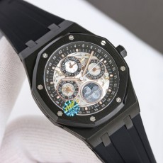 오데마피게 로얄오크 26574ST 퍼페추얼 캘린더 블랙