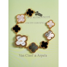 반클리프 여성 아펠 알함브라 럭키클로버워치