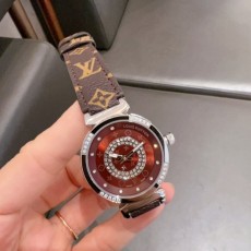 루이비통 탕부르 여성워치