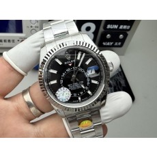 롤렉스 스카이-드웰러 블랙 다이얼 42mm