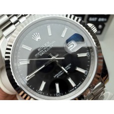 롤렉스 데이트저스트 41mm 블랙 다이얼 / Clean Factory 프리미엄 리빌드 시리즈