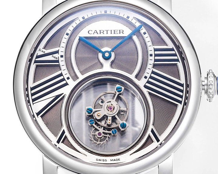 **Cartier 까르띠에 까르띠에 Rotonde Tourbillon Mysterieux 시리즈**