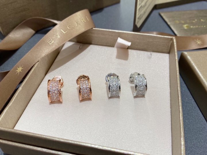 불가리 여성 클래식 비제로원 풀파베 귀걸이