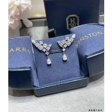 해리윈스턴 여성 클래식 엔젤 윙 귀걸이