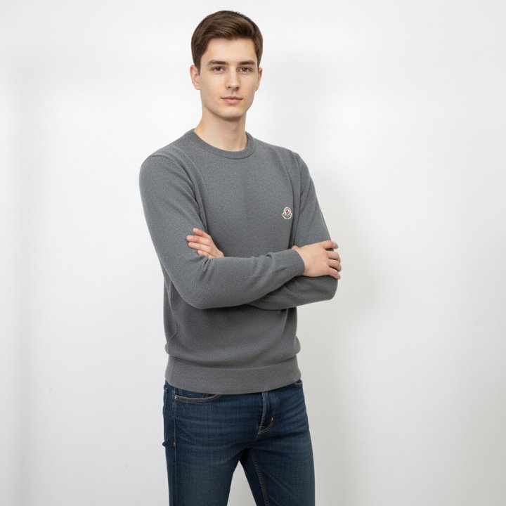 몽클레어 100% 크루넥 울니트 / 매장판