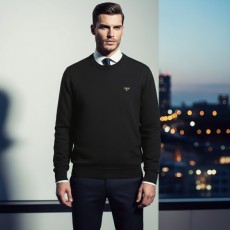 프라다 100% 크루넥 울니트 / 매장판